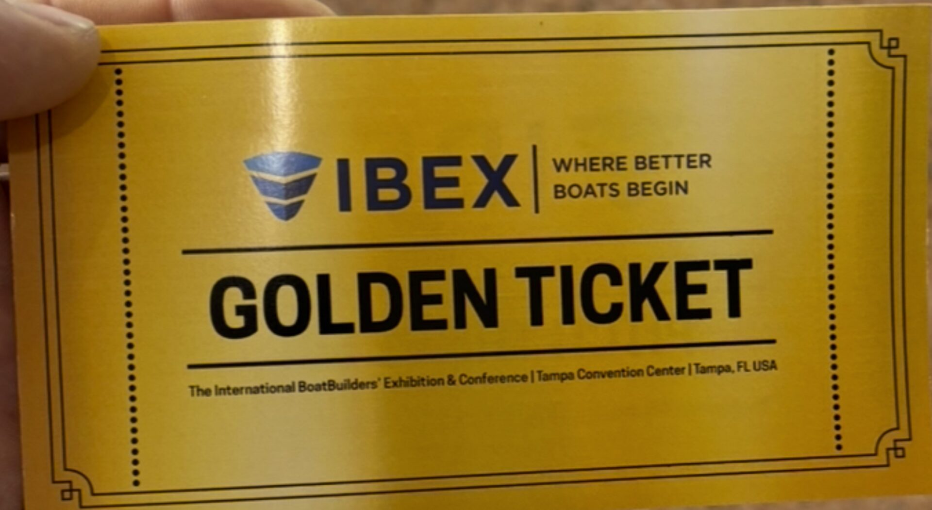 IBEX Golden Ticket